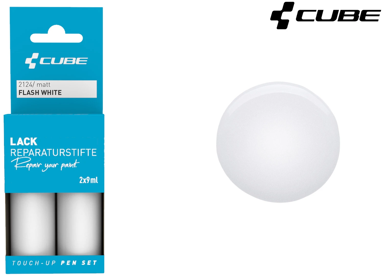 Cube Set De Stylos De Réparation De Peinture FLASH WHITE – Image 3
