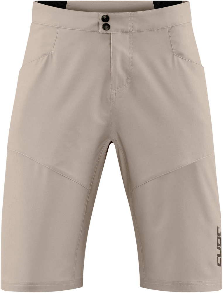 Cube ATX Baggy CMPT - Short MTB Avec Pantalon Intérieur